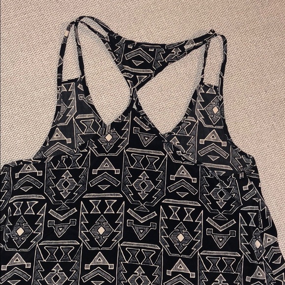 Aztec Print Razor back tank - Picture 2 of 2